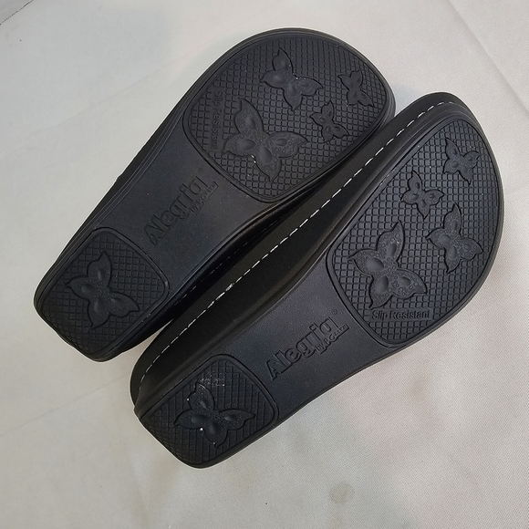 Alegria Paloma Mary Jane Shoes Bullseye Multicolor Swirl Comfort Flats Size 37 - Picture 11 of 12